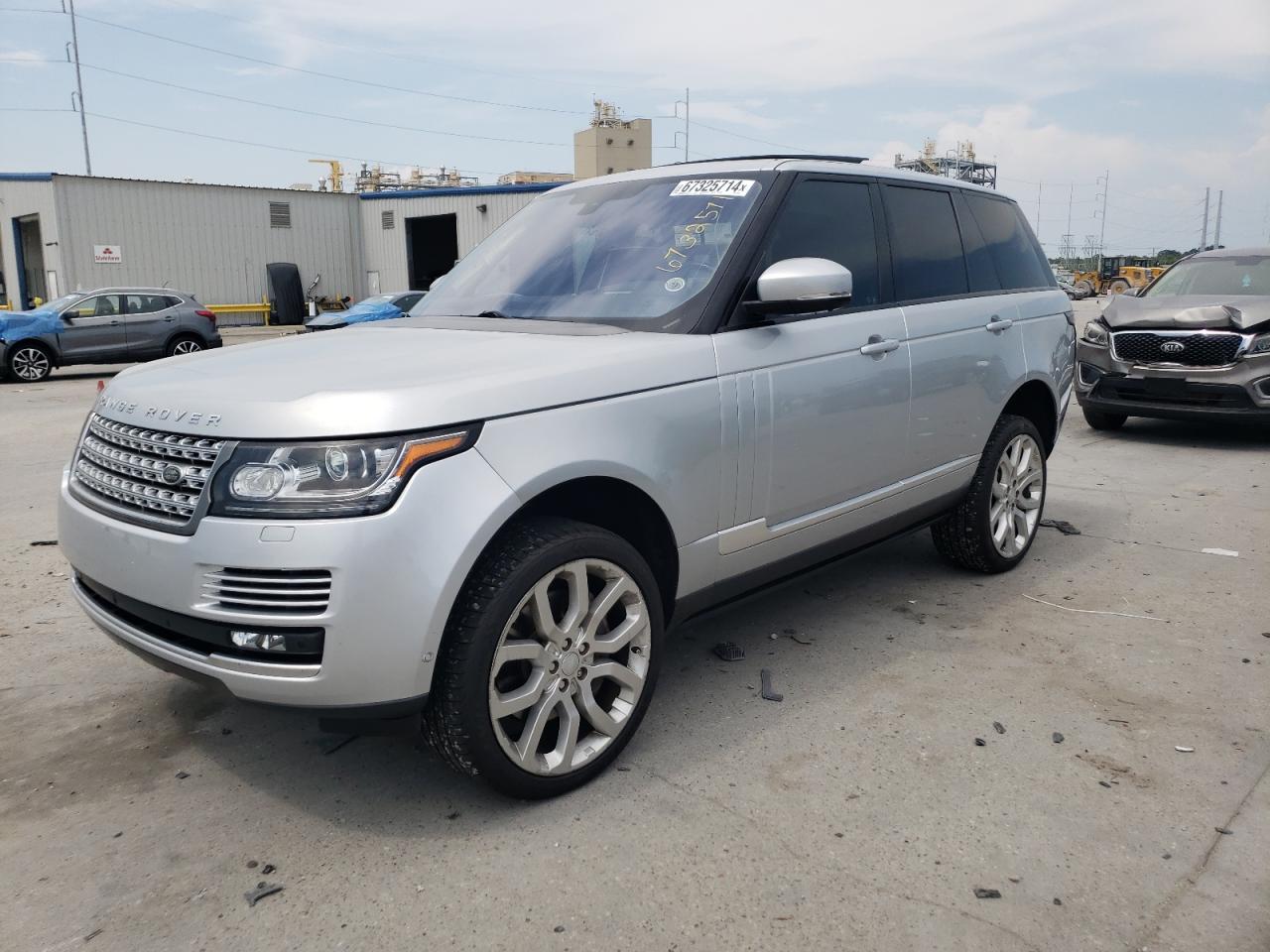 Lot #2928641740 2016 LAND ROVER RANGE ROVE