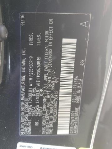 2017 TOYOTA SIENNA SE - 5TDXZ3DC6HS798412