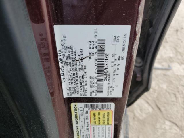 VIN 3FA6P0G78DR144559 2013 Ford Fusion, S no.12