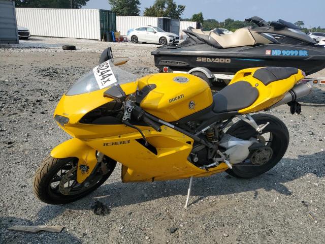 2007 DUCATI 1098 BASE ZDM1XBEW67B005828