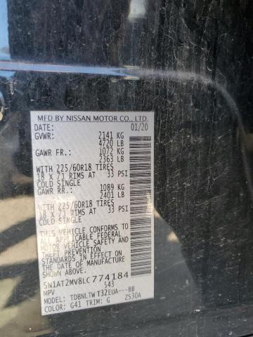 2020 NISSAN ROGUE S - 5N1AT2MV8LC774184