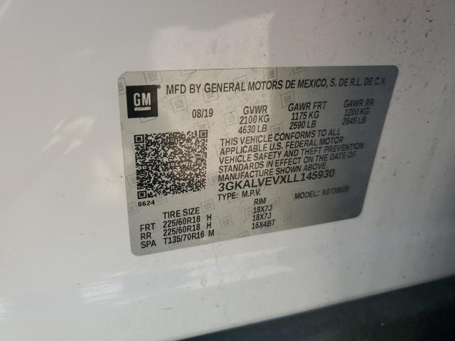 2020 GMC TERRAIN SL - 3GKALVEVXLL145930