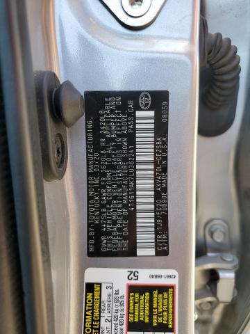 2020 TOYOTA CAMRY SE - 4T1G11AK7LU362241