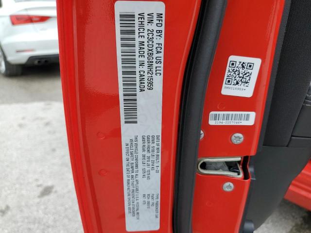 2022 DODGE CHARGER SX - 2C3CDXBG8NH215959