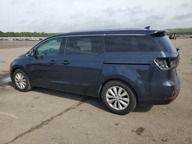 KIA SEDONA EX 2016 blue  gas KNDMC5C1XG6169704 photo #3