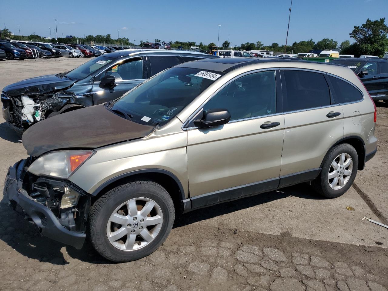 Lot #2786201354 2009 HONDA CR-V EX