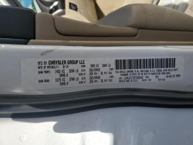 2015 JEEP GRAND CHER - 1C4RJFCT3FC625481