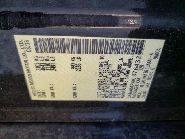 2017 NISSAN MAXIMA 3.5 - 1N4AA6APXHC376432