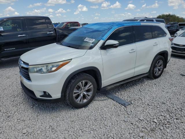 VIN 5TDKKRFH4FS046151 2015 Toyota Highlander, Xle no.1