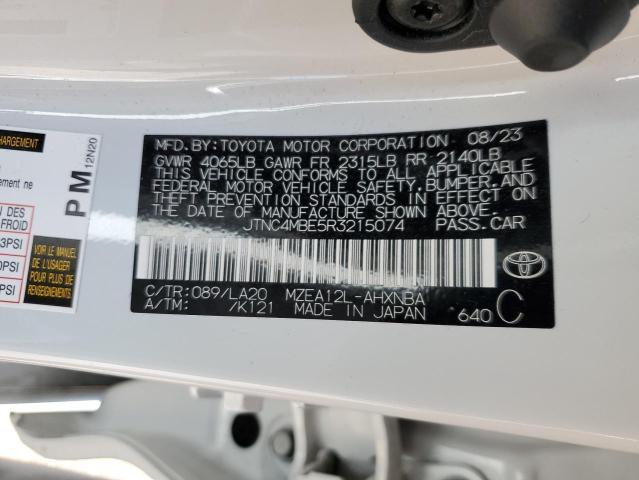 2024 TOYOTA COROLLA XS - JTNC4MBE5R3215074