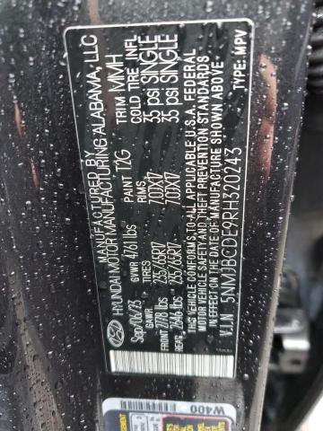2024 HYUNDAI TUCSON SEL - 5NMJBCDE9RH320243