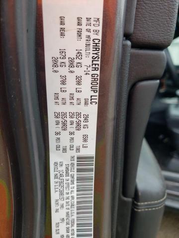 2015 JEEP GRAND CHER - 1C4RJFBG2FC608157