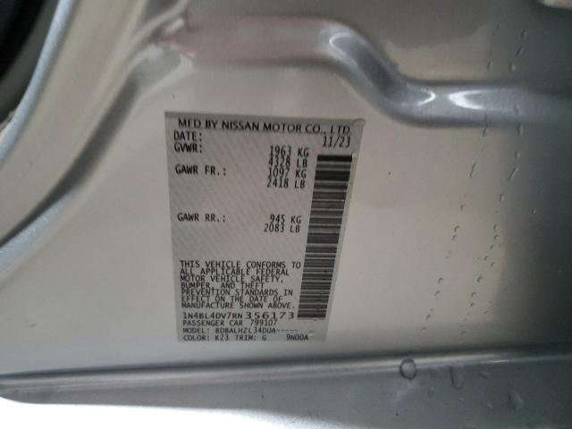 2024 NISSAN ALTIMA SV - 1N4BL4DV7RN356173