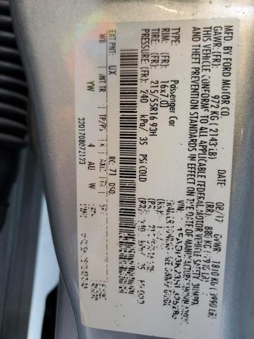 VIN 1FADP3K23HL325285 2017 Ford Focus, SE no.12