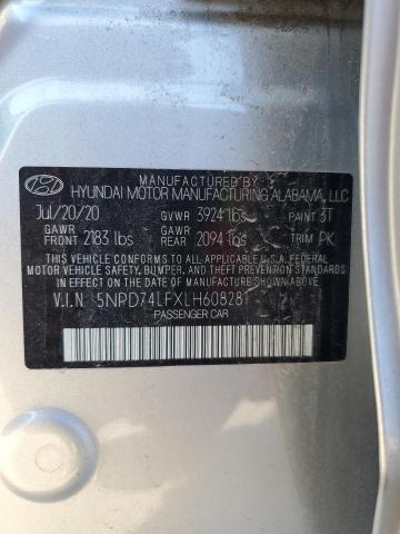 2020 HYUNDAI ELANTRA SE - 5NPD74LFXLH608281