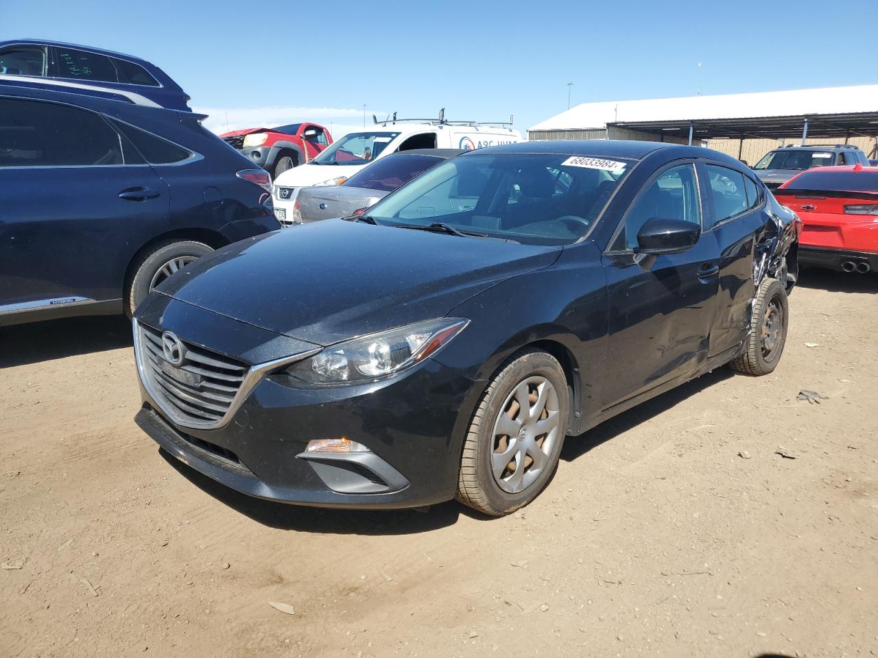 Lot #2986953773 2015 MAZDA 3 SPORT