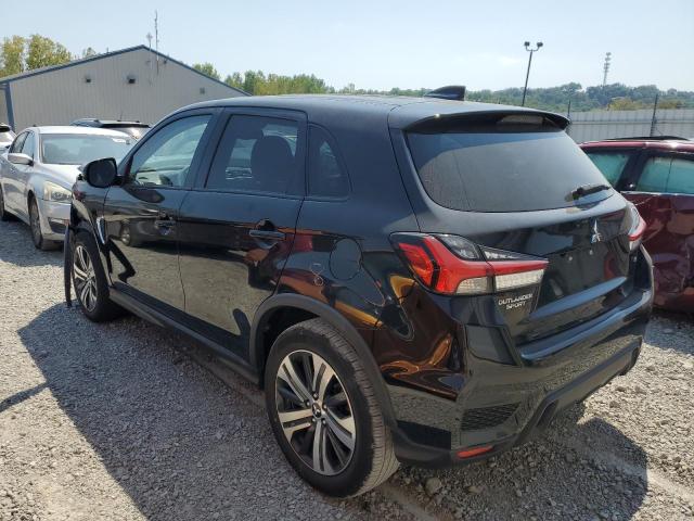 MITSUBISHI OUTLANDER 2021 black  gas JA4APVAUXMU018416 photo #3