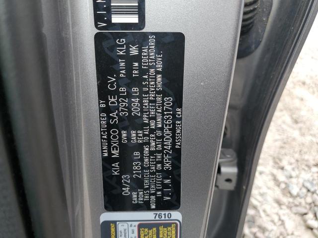 2023 KIA FORTE LX - 3KPF24AD0PE631703