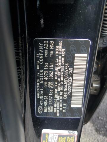 VIN KMHLN4AJ6PU065754 2023 Hyundai Elantra, Limited no.12