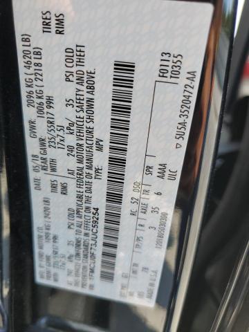 2018 FORD ESCAPE S - 1FMCU0F73JUC59254