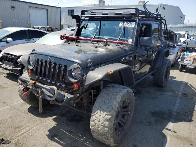 JEEP WRANGLER U 2013 black  flexible fuel 1C4BJWEG0DL512120 photo #1