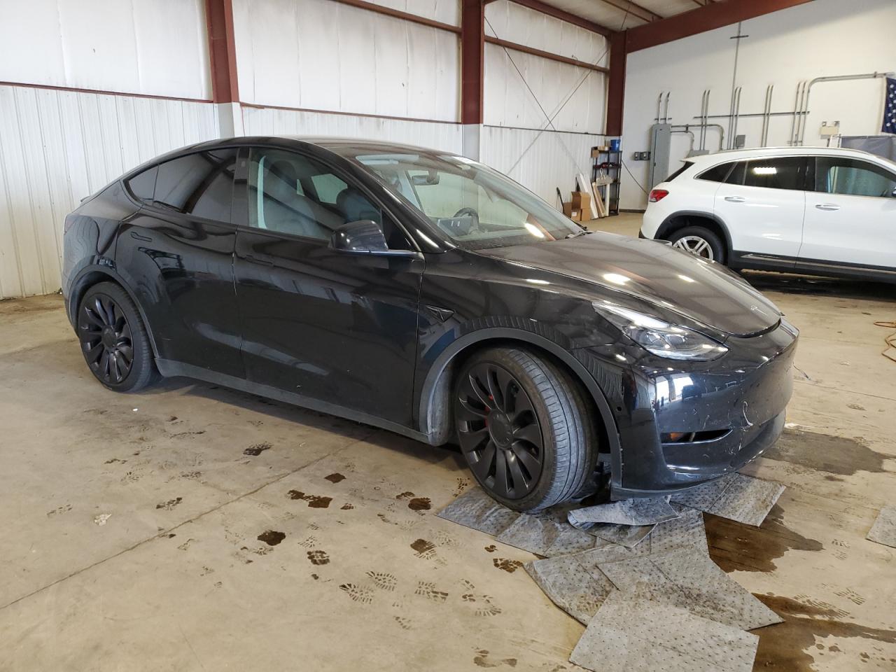 Lot #2860186217 2021 TESLA MODEL Y