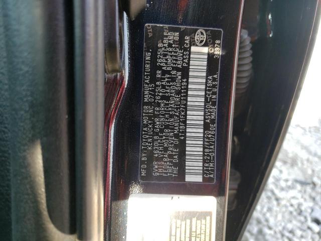 VIN 4T1BF1FK7FU111194 2015 Toyota Camry, LE no.13