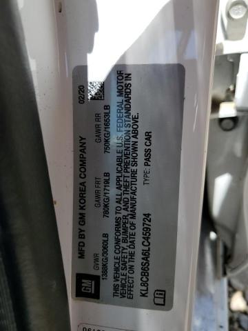 2020 CHEVROLET SPARK LS - KL8CB6SA6LC459724