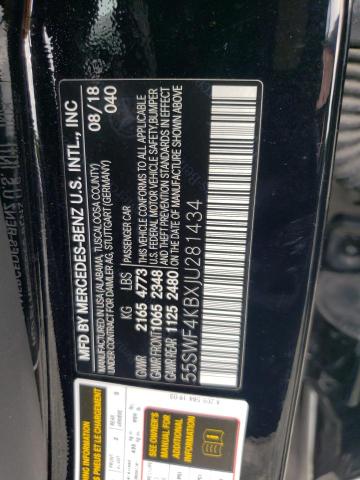 2018 MERCEDES-BENZ C 300 4MAT - 55SWF4KBXJU281434