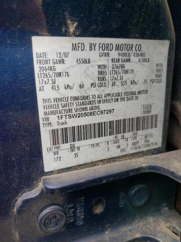 2008 FORD F250 SUPER #2748964526