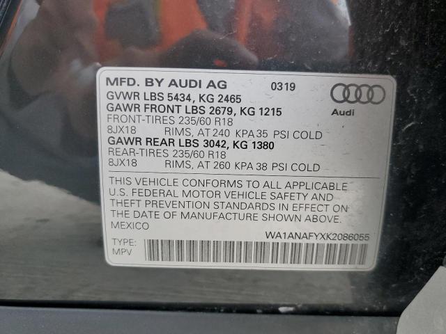 VIN WA1ANAFYXK2086055 2019 Audi Q5, Premium no.13