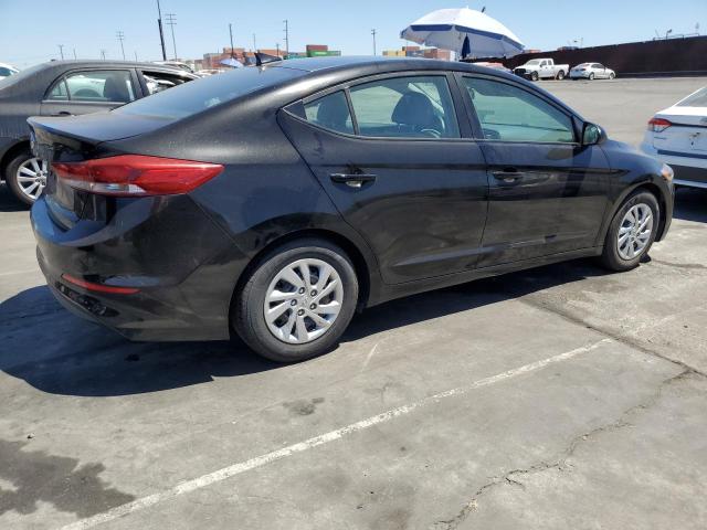 HYUNDAI ELANTRA SE 2017 black  gas KMHD74LF9HU120383 photo #4