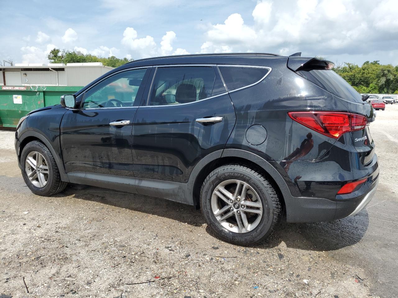 Lot #2756552638 2017 HYUNDAI SANTA FE S