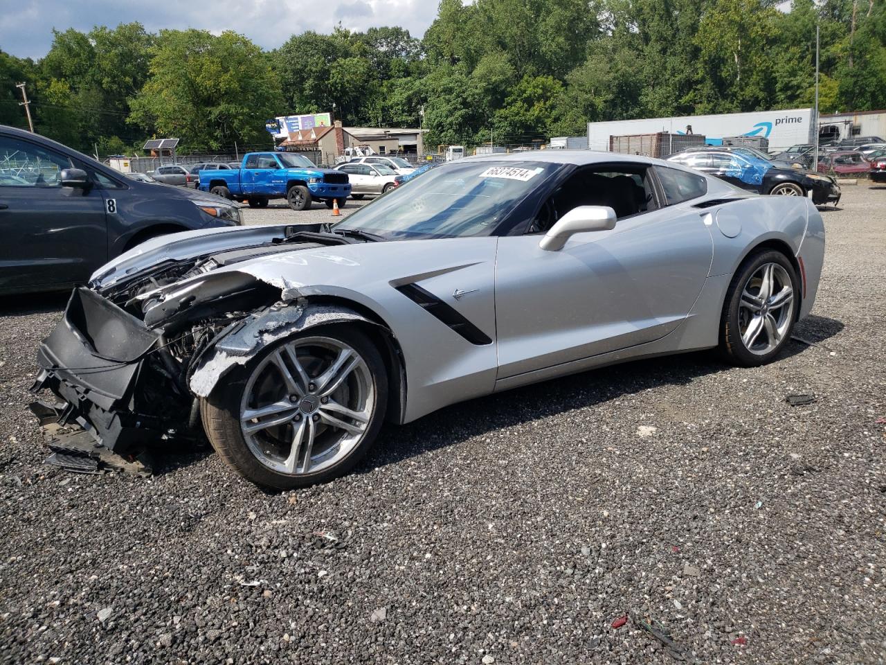 Lot #2955388824 2017 CHEVROLET CORVETTE S