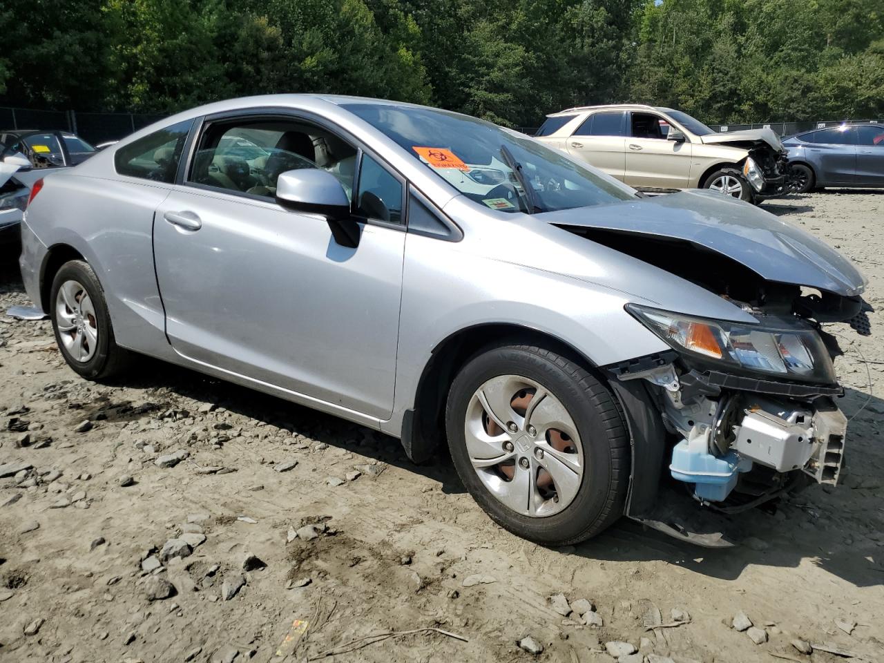 Lot #3029353690 2013 HONDA CIVIC LX