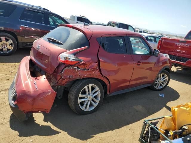 NISSAN JUKE S 2015 red  gas JN8AF5MV5FT552286 photo #4