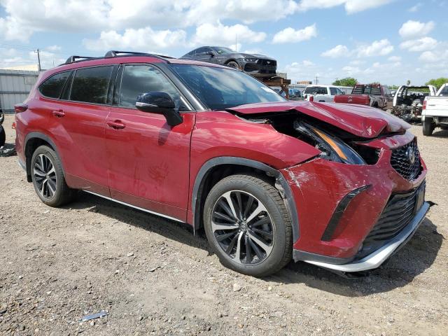 VIN 5TDJZRAH7NS124662 2022 Toyota Highlander, Xse no.4