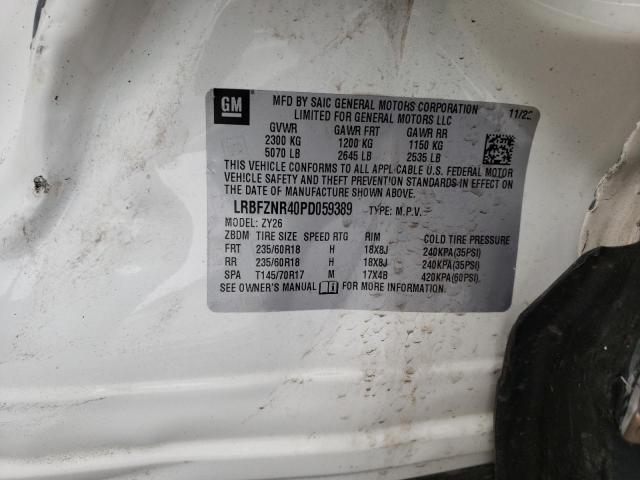 VIN LRBFZNR40PD059389 2023 Buick Envision, Essence no.13