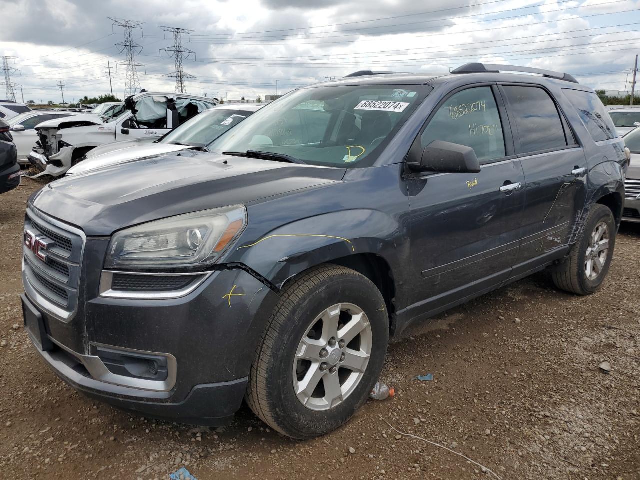 Lot #2935887849 2013 GMC ACADIA SLE