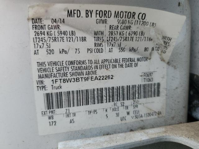 2015 FORD F350 SUPER - 1FT8W3BT9FEA22262