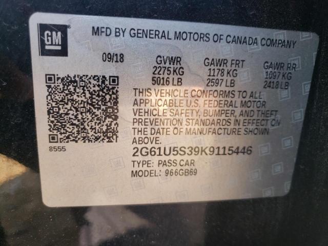 2019 CADILLAC XTS - 2G61U5S39K9115446