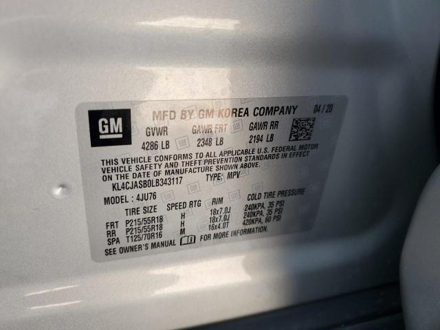 2020 BUICK ENCORE PRE - KL4CJASB0LB343117