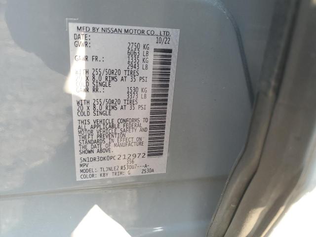 2023 NISSAN PATHFINDER - 5N1DR3DK0PC212972
