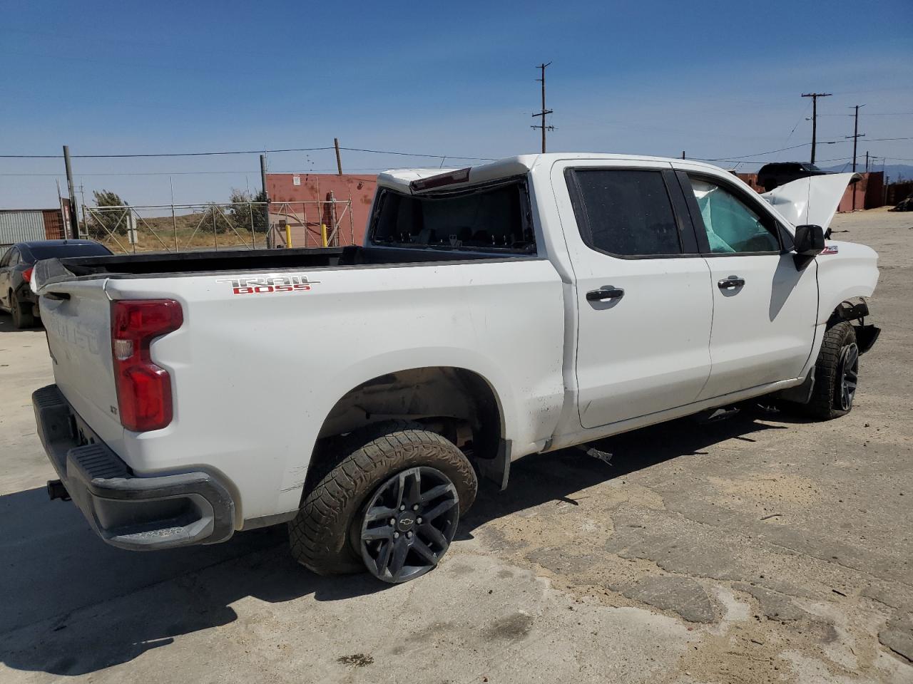 CHEVROLET SILVERADO 2023 white  gas 3GCUDFED3PG284931 photo #4