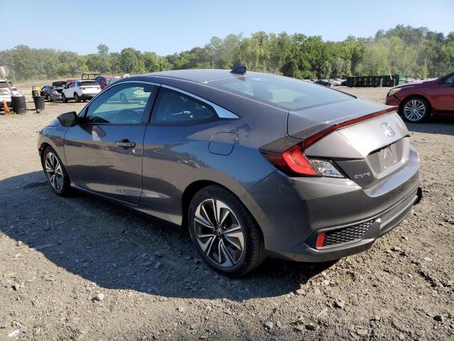 HONDA CIVIC EX 2018 gray  gas 2HGFC3B31JH354523 photo #3