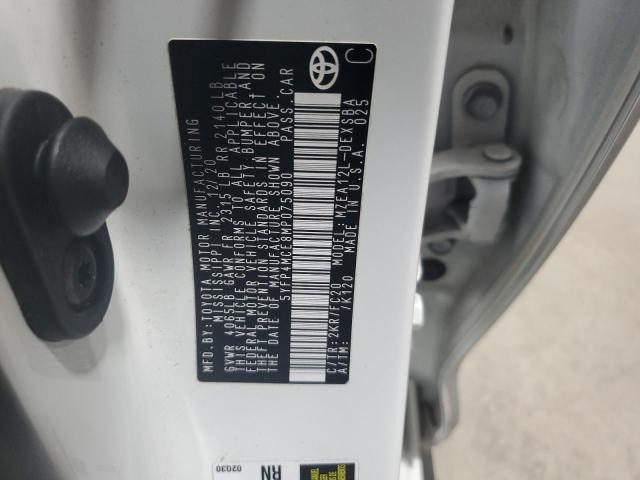 5YFP4MCE8MP075090 2021 TOYOTA COROLLA