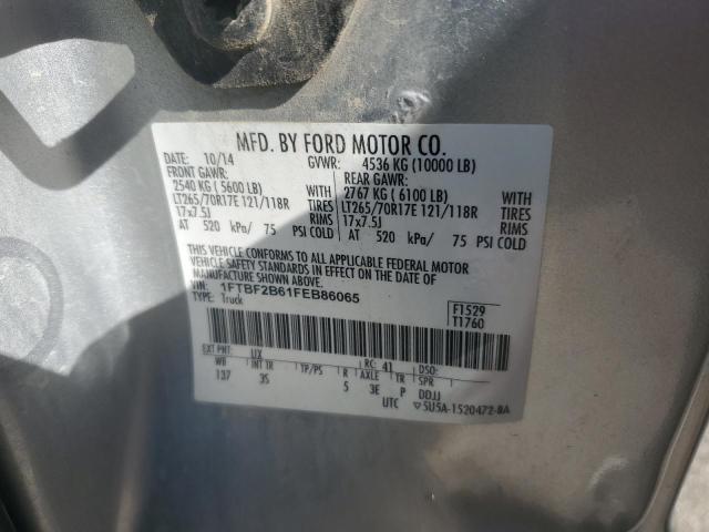 2015 FORD F250 SUPER - 1FTBF2B61FEB86065