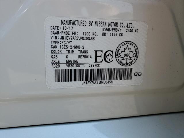 2018 INFINITI Q50 LUXE - JN1EV7AR7JM438458
