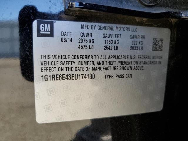 VIN 1G1RE6E43EU174130 2014 Chevrolet Volt no.12