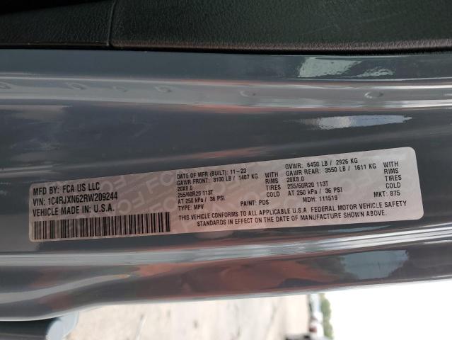 2024 JEEP WRANGLER 4 1C4RJXN62RW209244